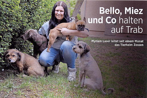 15. Mai 2019 | Wochenspiegel Zossen | Bello, Miez und Co halten auf Trab