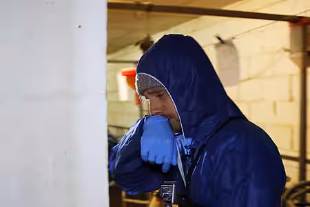 Die beiden Youtuber Gordon Prox und Aljosha Muttardi sind geschockt.