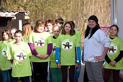 Projekttage im Tierheim aktion tier Zossen. Foto: © aktion tier e.V.