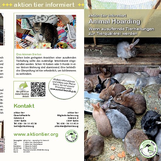 aktion tier informiert <br/>Animal Hoarding - Wenn ausufernde Tierhaltungen zur Tierquälerei werden