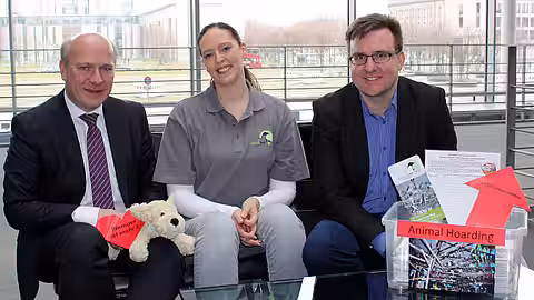 Übergabe Unterschriftenlisten