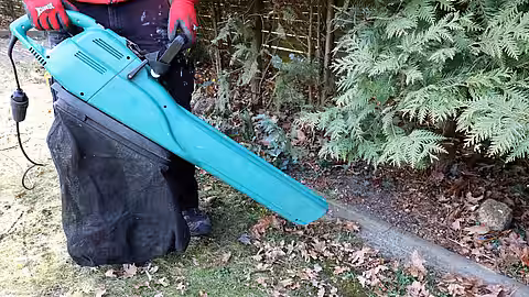 Kombinierter Laubbläser und -sauger 