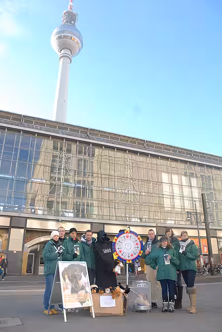 Kampagnenstart am Alexanderplatz Berlin 