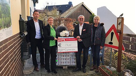 Spendenübergabe