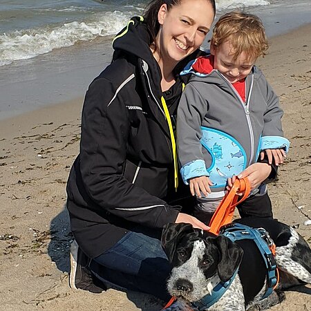 Wenn Mama dabei ist, kann nichts passieren. Wenn Mama dabei ist, kann nichts passieren.