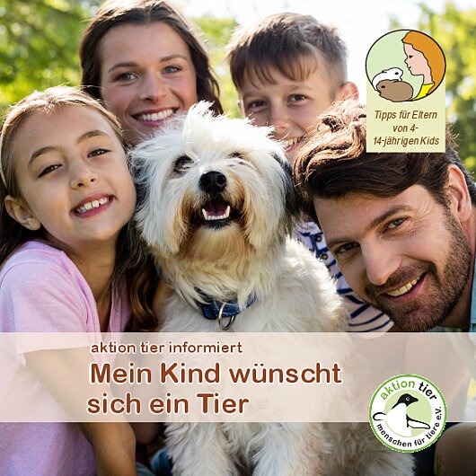aktion tier Informiert <br/> Mein Kind wünscht sich ein Tier