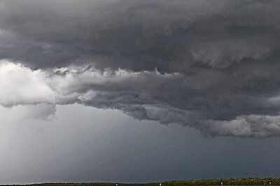 Gewitterwolken am Himmel