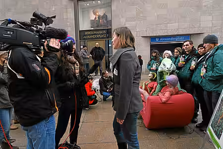 Medienpräsenz zum Kampagnenstart