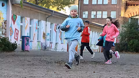 Schüler schwitzten für aktion tier.