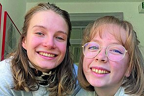 Jana und Angelina.