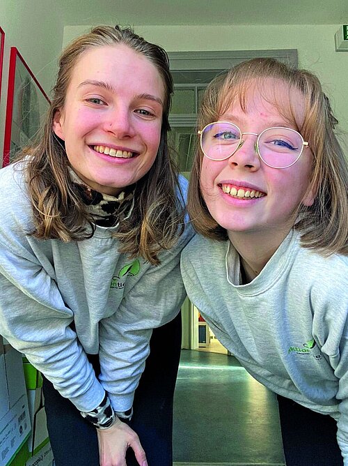 Jana und Angelina.