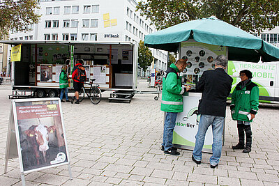 Kampagnenstart in Stuttgart