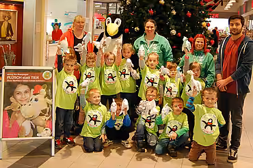 Kampagnenstart "Plüsch statt Tier" in Schwerin