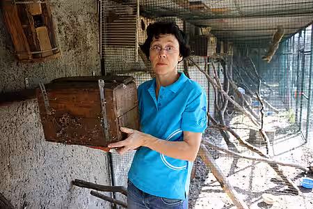 Tanya Lenn ist schockiert über die schlechte Eichhörnchenhaltung