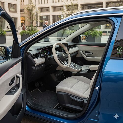 Auch ein lederfreies Auto ist schick und stilvoll.