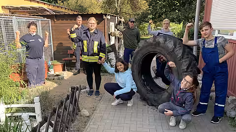 Team der Jugendfeuerwehr Schenkendorf-Krummensee