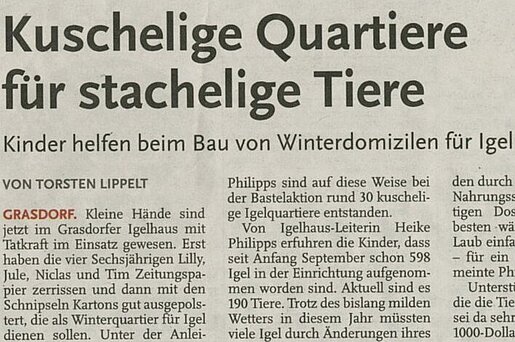 Hannoversche Allgemeine, 18. März 2016