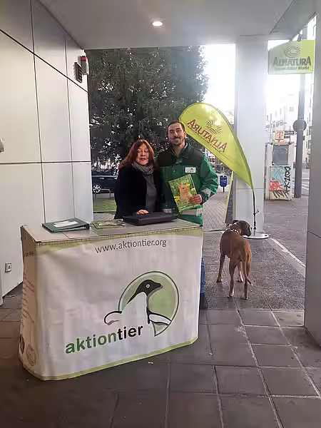 aktion tier informiert in Frankfurt