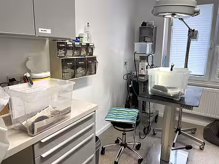 Der Tierarztraum des aktion tier Igelzentrums.